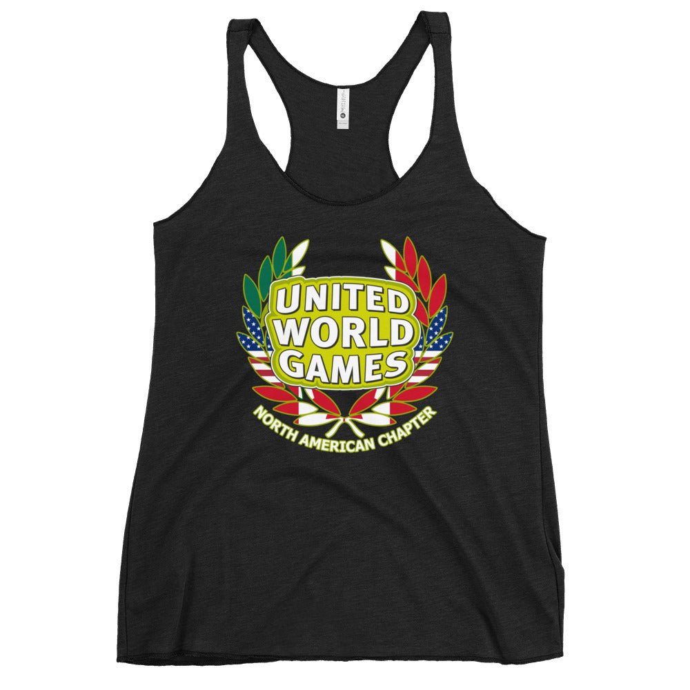 Performance | Thin Racerback Tank Top | USA ALL STARS BERLIN 2026 | Summit Games Emblem Logo