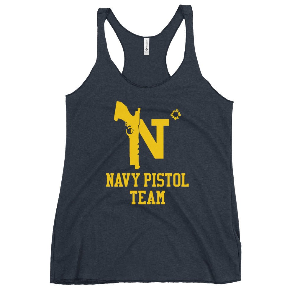 Performance | Thin Racerback Tank Top | USNA Pistol Team | Crest Logo