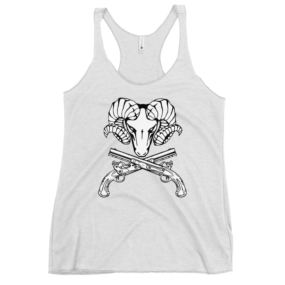Performance | Thin Racerback Tank Top | USNA Pistol Team | Emblem Logo