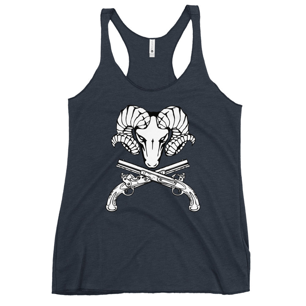 Performance | Thin Racerback Tank Top | USNA Pistol Team | Emblem Logo