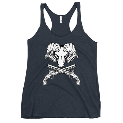 Performance | Thin Racerback Tank Top | USNA Pistol Team | Emblem Logo