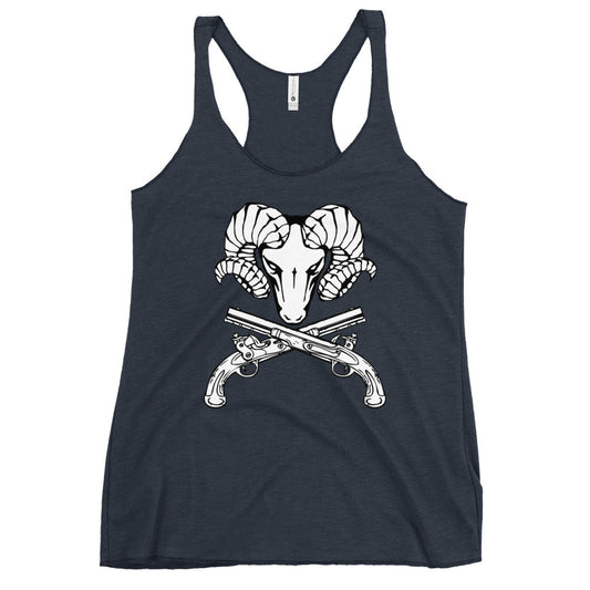 Performance | Thin Racerback Tank Top | USNA Pistol Team | Emblem Logo