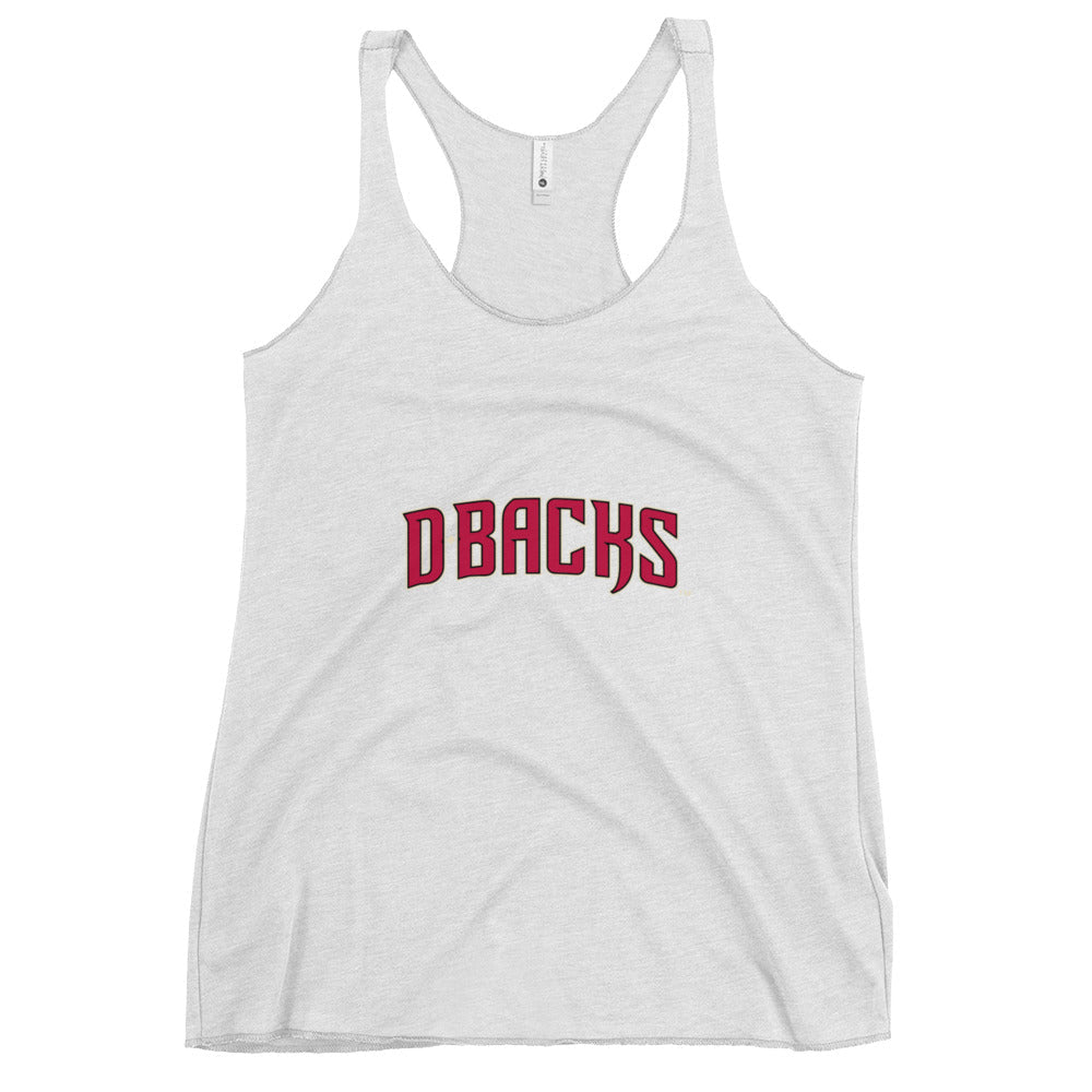 Performance | Thin Racerback Tank Top | VA Diamondbacks | Script Logo