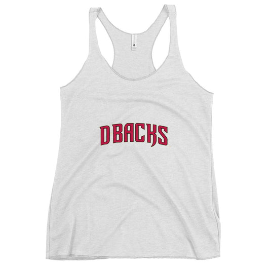 Performance | Thin Racerback Tank Top | VA Diamondbacks | Script Logo