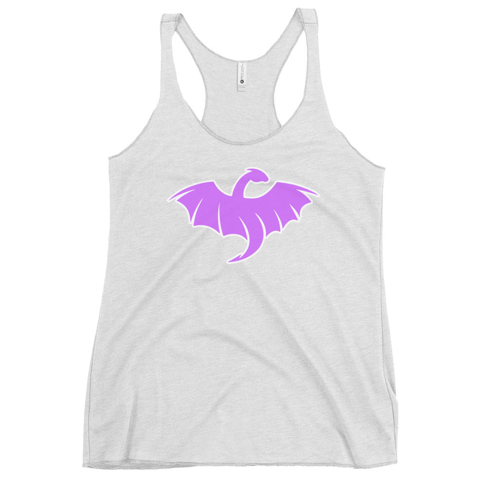 Performance | Thin Racerback Tank Top | VŘXŇ | Midnight Vanguard Logo