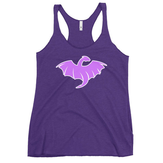 Performance | Thin Racerback Tank Top | VŘXŇ | Midnight Vanguard Logo