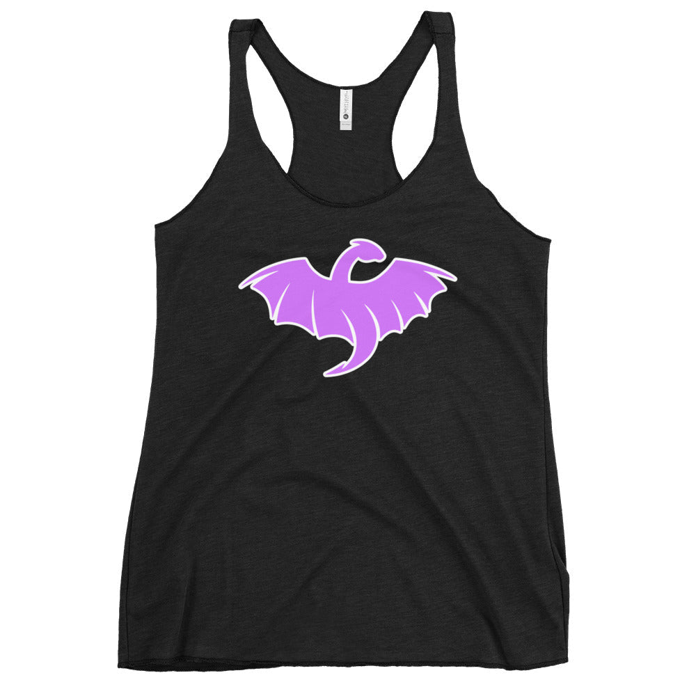 Performance | Thin Racerback Tank Top | VŘXŇ | Midnight Vanguard Logo