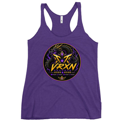 Performance | Thin Racerback Tank Top | VŘXŃESPORT | Titan Crest Logo