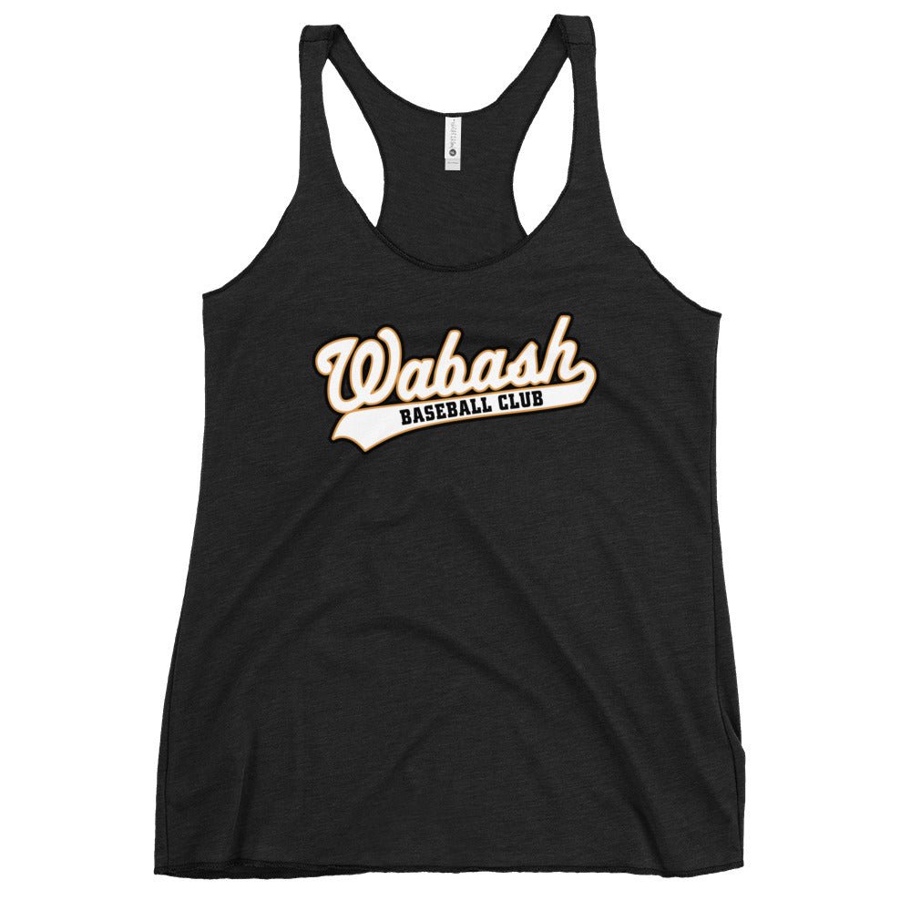 Performance | Thin Racerback Tank Top | Wabash Baseball Club | Alt Logo 1
