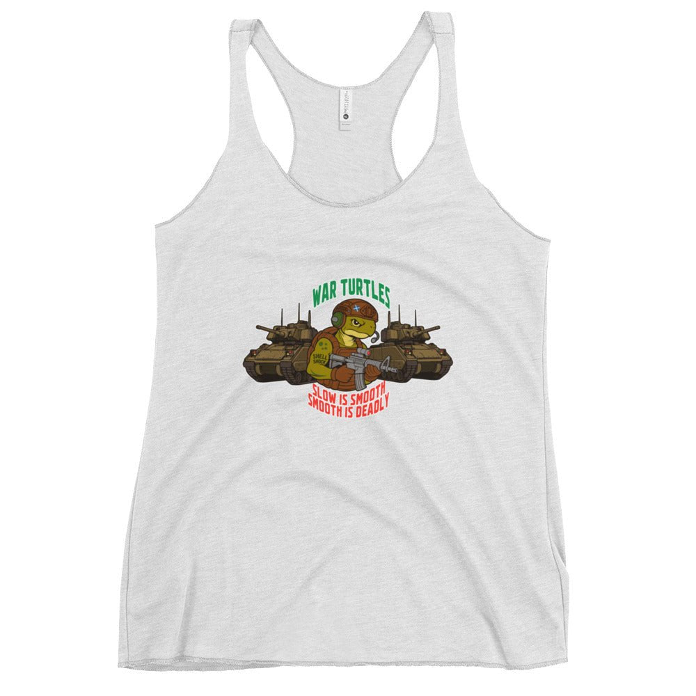 Performance | Thin Racerback Tank Top | War Turtles | Battalion Logo