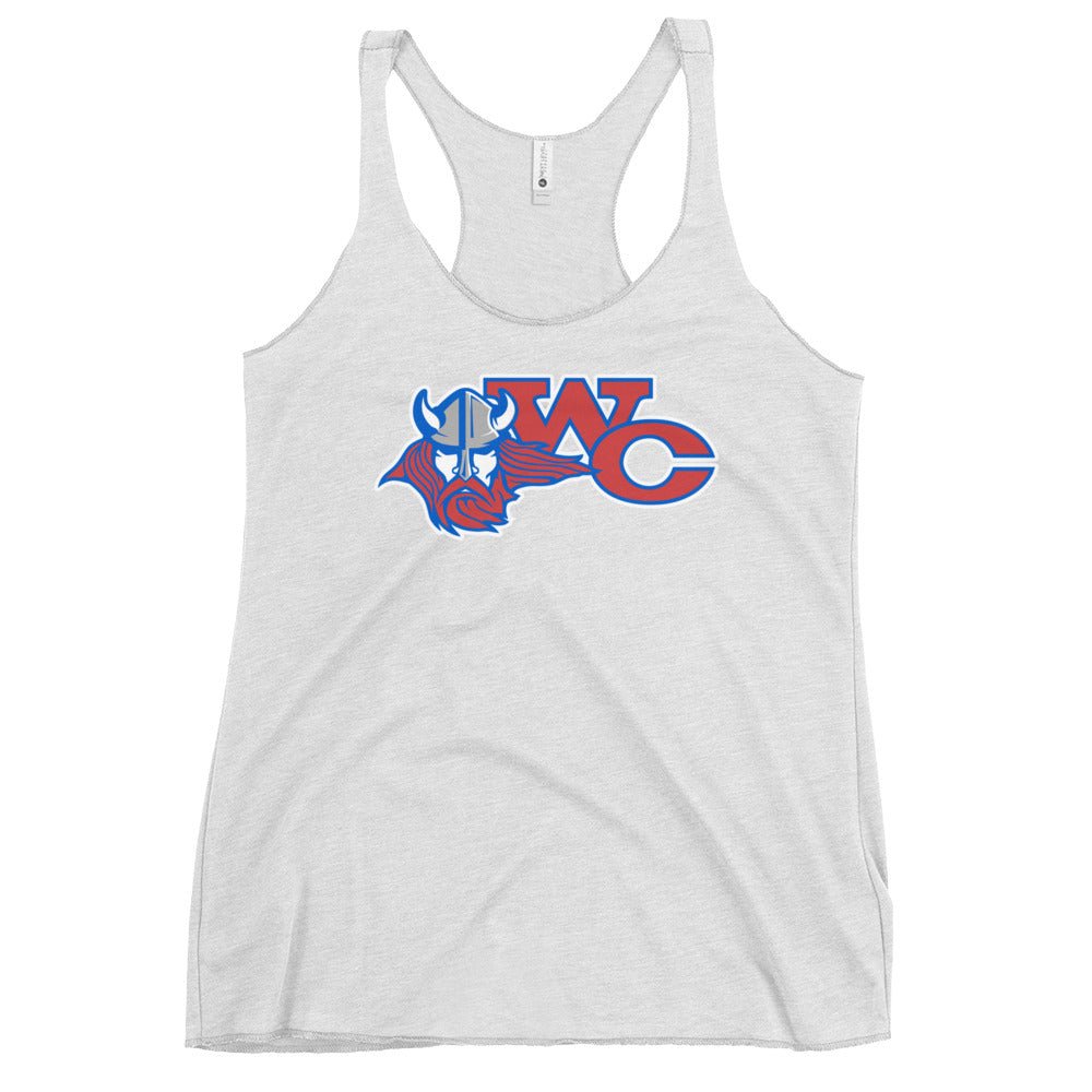 Performance | Thin Racerback Tank Top | Warren Central Lady Vikes | WC Logo