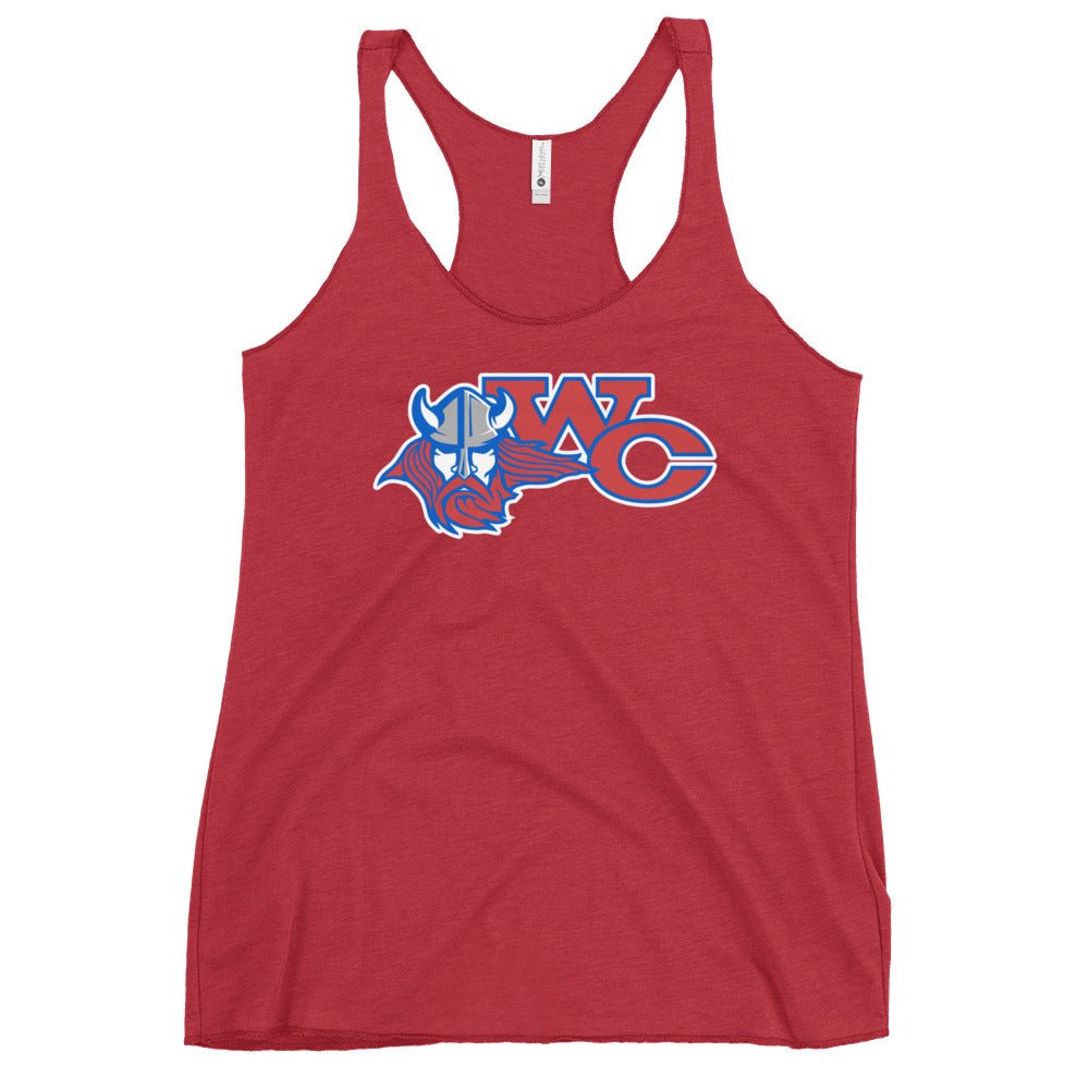 Performance | Thin Racerback Tank Top | Warren Central Lady Vikes | WC Logo