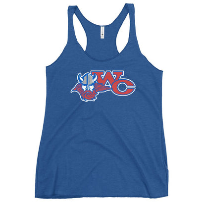 Performance | Thin Racerback Tank Top | Warren Central Lady Vikes | WC Logo