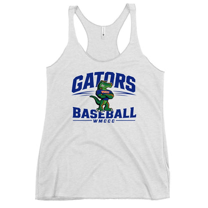 Performance | Thin Racerback Tank Top | West Memphis Community Christian College Gators | Emblem Logo