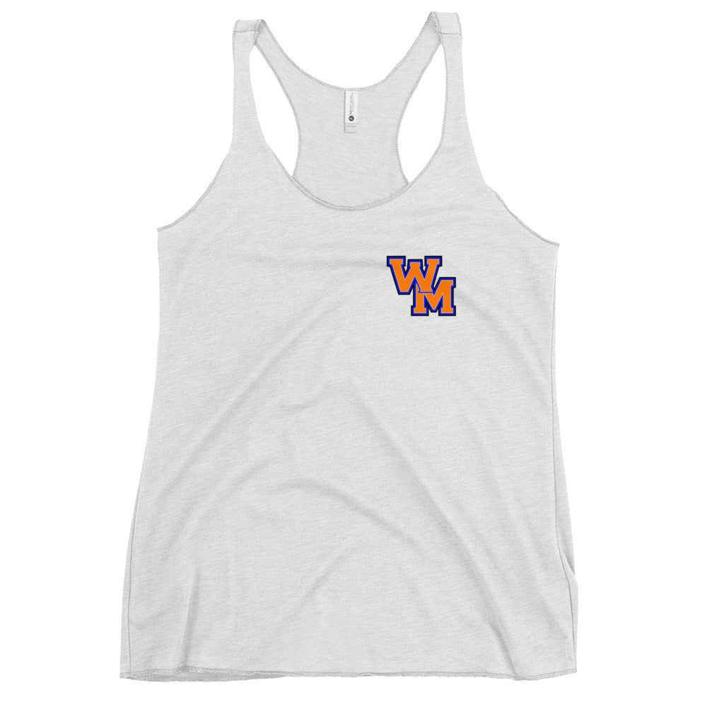 Performance | Thin Racerback Tank Top | West Memphis Community Christian College Gators | Vanguard Logo