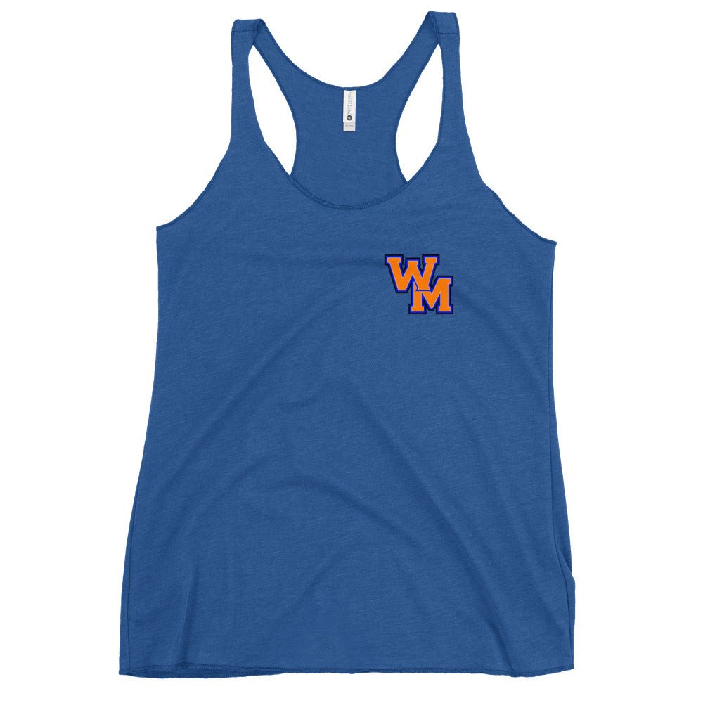 Performance | Thin Racerback Tank Top | West Memphis Community Christian College Gators | Vanguard Logo