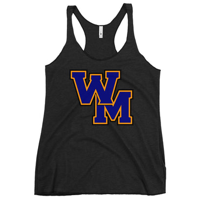 Performance | Thin Racerback Tank Top | West Memphis Community Christian College Gators | WM-Mark Logo