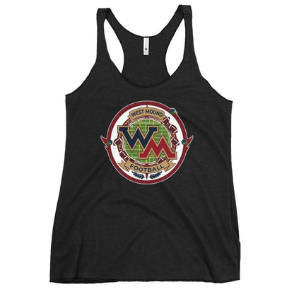 Performance | Thin Racerback Tank Top | West Mound Stars | Badge Logo