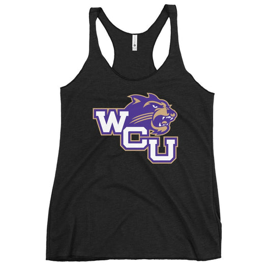 Performance | Thin Racerback Tank Top | Western Carolina Ultimate | Battle Athletics Logo