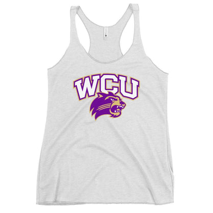 Performance | Thin Racerback Tank Top | Western Carolina Ultimate | WCU Roar Mark Logo