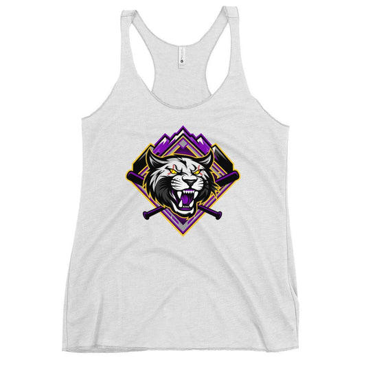 Performance | Thin Racerback Tank Top | Wildcats Softball | Crest Logo