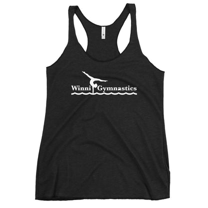 Performance | Thin Racerback Tank Top | Winni Gymnastics | Alt Logo