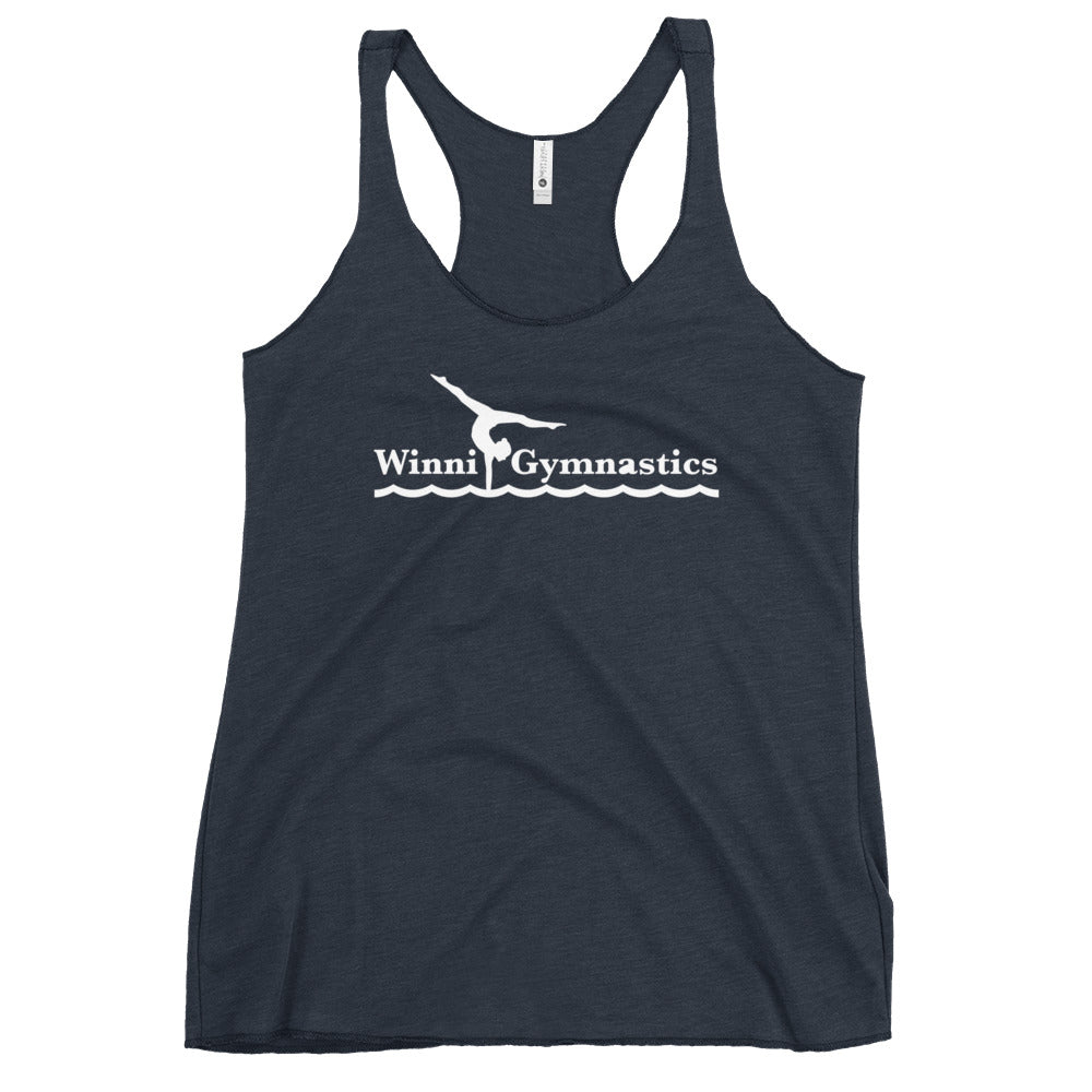 Performance | Thin Racerback Tank Top | Winni Gymnastics | Alt Logo