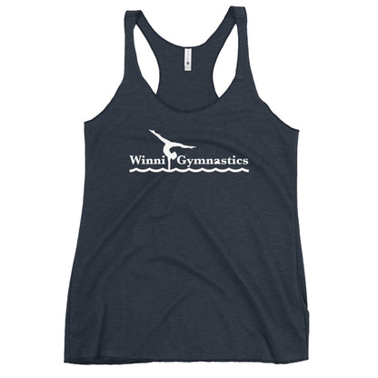 Performance | Thin Racerback Tank Top | Winni Gymnastics | Alt Logo