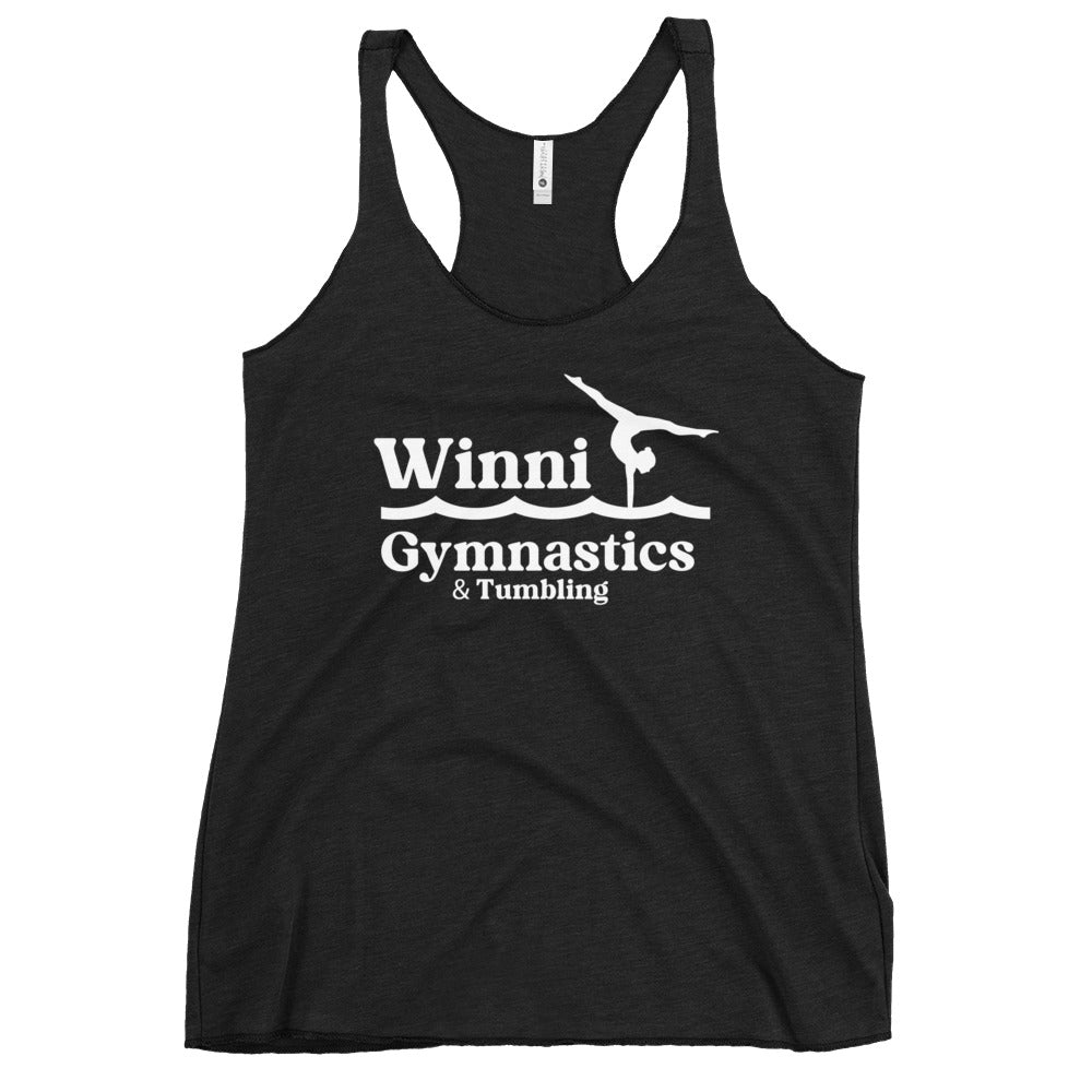 Performance | Thin Racerback Tank Top | Winni Gymnastics | Tumbling Logo