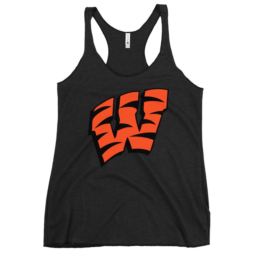 Performance | Thin Racerback Tank Top | Woodlake Boys Basketball | W Crest Logo