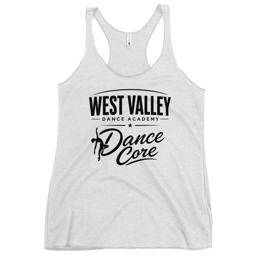 Performance | Thin Racerback Tank Top | WVDA Dance Core | Emblem Logo