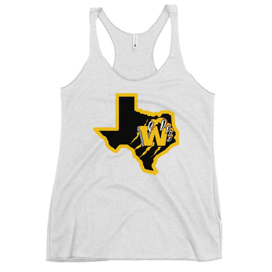 Performance | Thin Racerback Tank Top | WYSA | Texas Logo