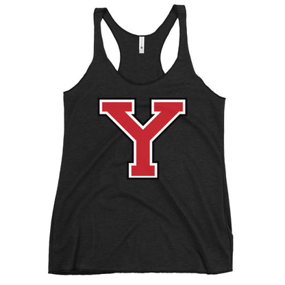 Performance | Thin Racerback Tank Top | Yukon Student Council | Y-Mark Logo