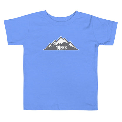 Performance | Toddler T-Shirt | 14ers Baseball | Grey Logo