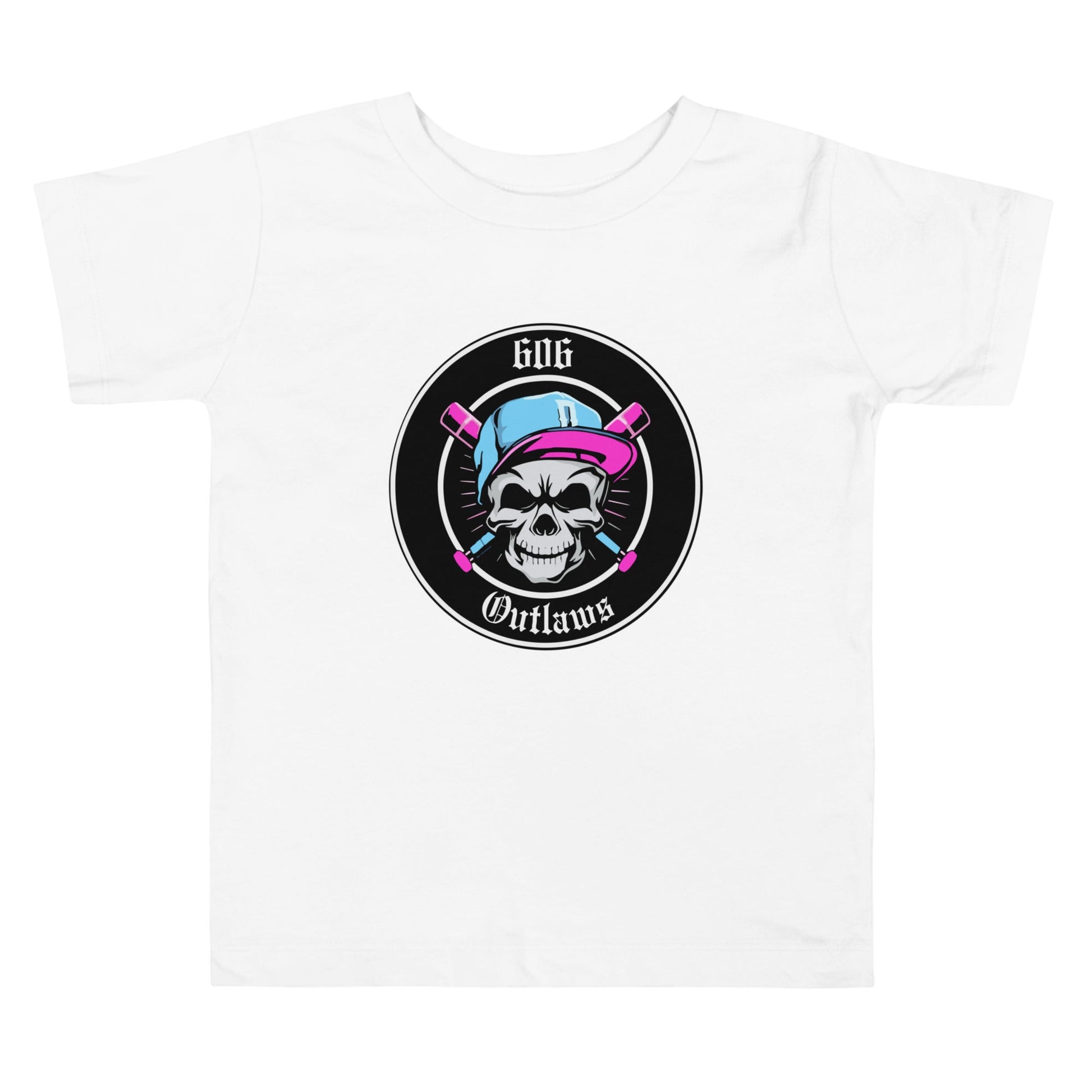 Performance | Toddler T-Shirt | 606 Outlaws Baseball | Badge Logo