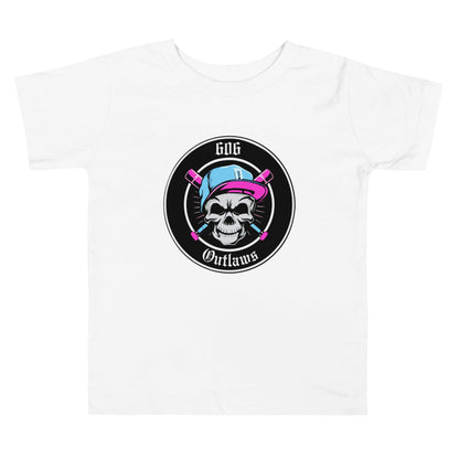 Performance | Toddler T-Shirt | 606 Outlaws Baseball | Badge Logo