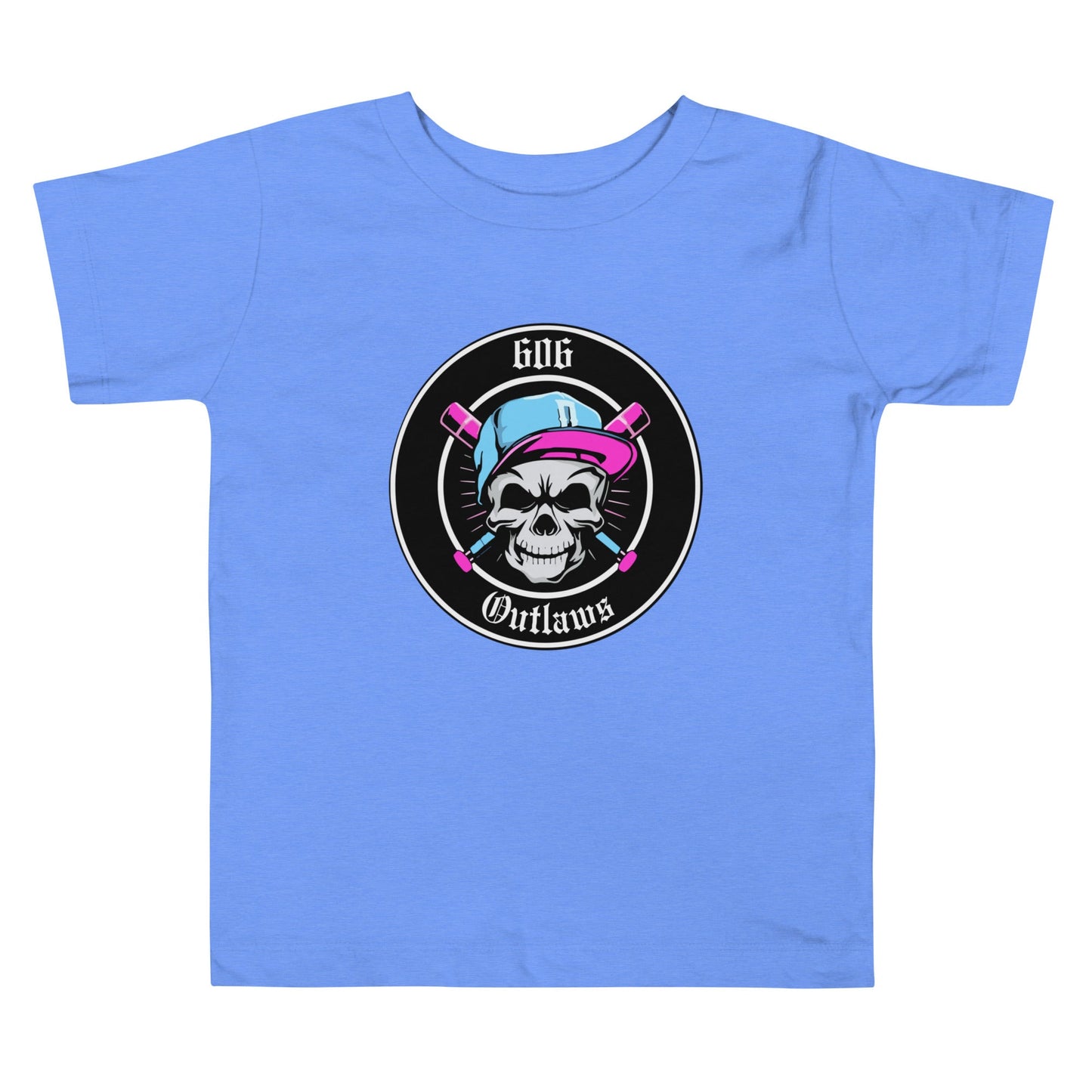 Performance | Toddler T-Shirt | 606 Outlaws Baseball | Badge Logo
