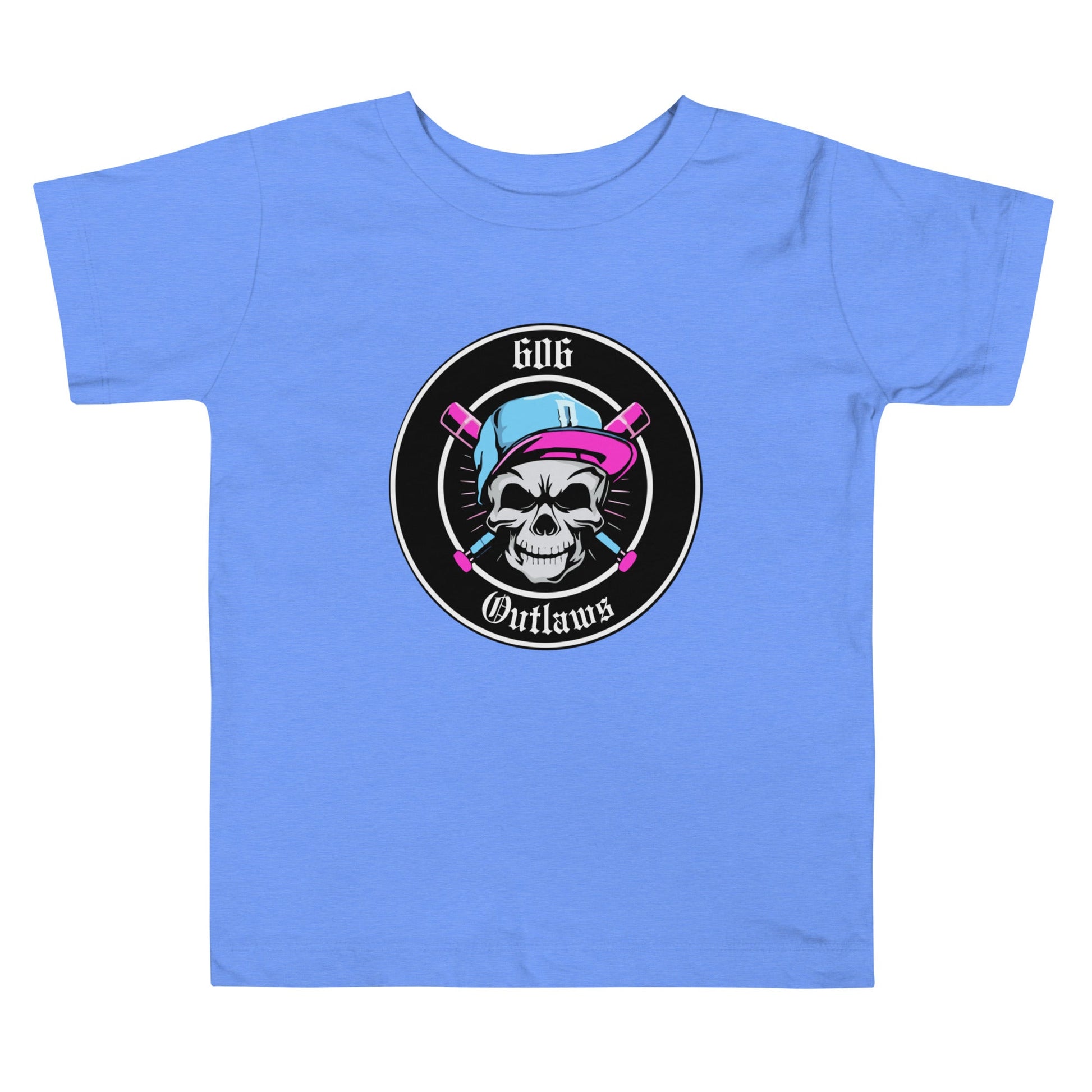 Performance | Toddler T-Shirt | 606 Outlaws Baseball | Badge Logo