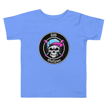 Performance | Toddler T-Shirt | 606 Outlaws Baseball | Badge Logo