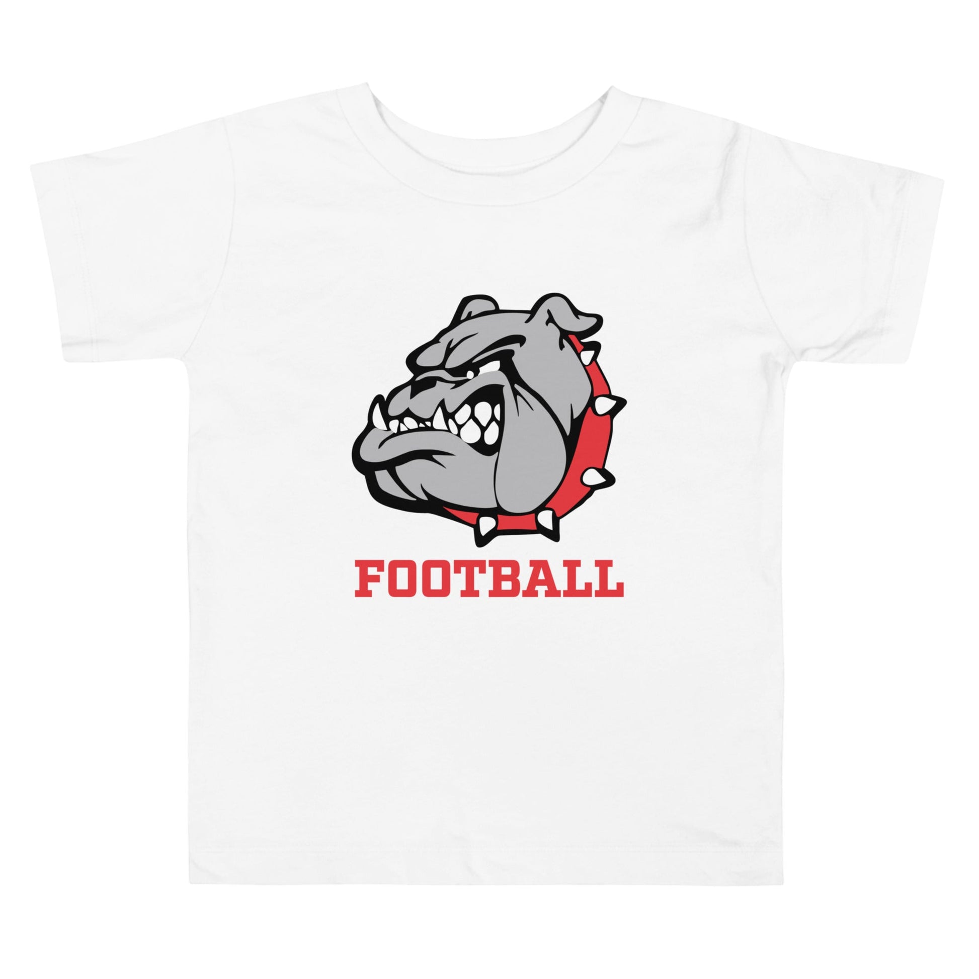 Performance | Toddler T-Shirt | 6th Grade Bulldogs Team | Football Logo