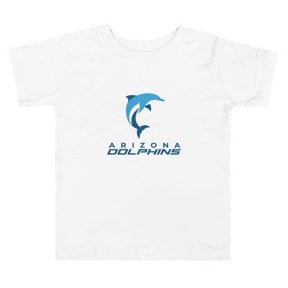 Performance | Toddler T-Shirt | Arizona Dolphins Swim Team | Wave Athletic Logo