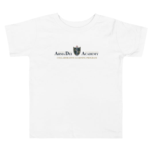Performance | Toddler T-Shirt | Arma Dei Academy Collaborative Learning Program | Alt Logo 3
