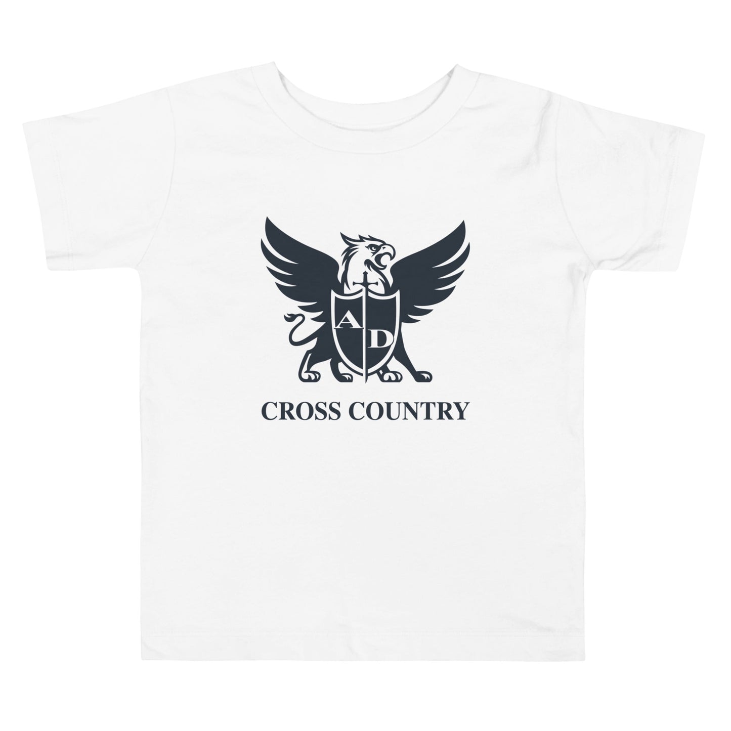Performance | Toddler T-Shirt | Arma Dei Academy Cross Country | Griffin Logo
