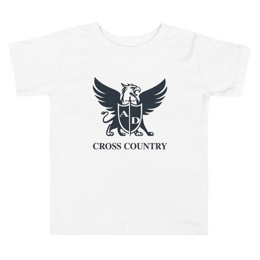 Performance | Toddler T-Shirt | Arma Dei Academy Cross Country | Griffin Logo
