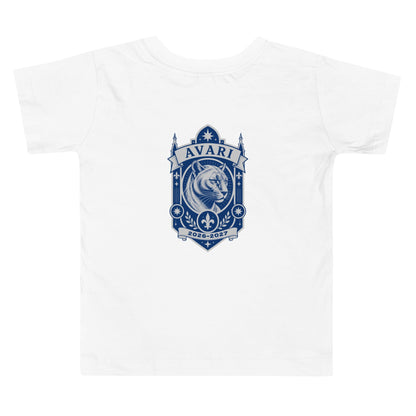 Performance | Toddler T-Shirt | Arma Dei Academy Logic Houses | Avari Logo