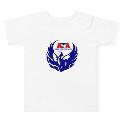 Performance | Toddler T-Shirt | Azle Martial Arts | Blue Fire Crest Logo