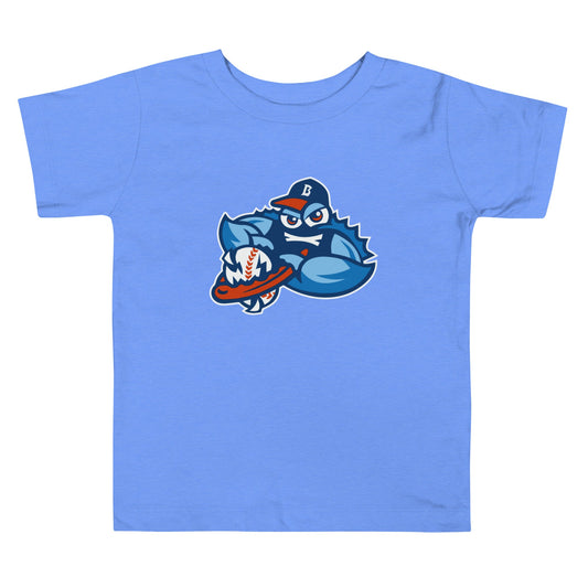Performance | Toddler T-Shirt | Bellport BlueClaws | Mascot Logo