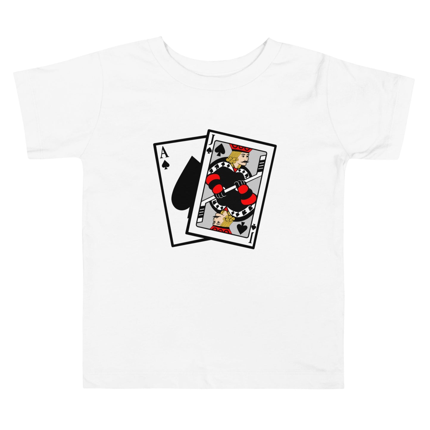 Performance | Toddler T-Shirt | Blackjack’s Roller Hockey | Royal Spade Crest Logo