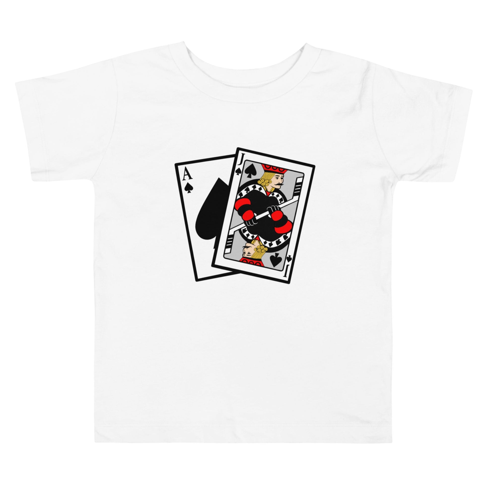 Performance | Toddler T-Shirt | Blackjack’s Roller Hockey | Royal Spade Crest Logo