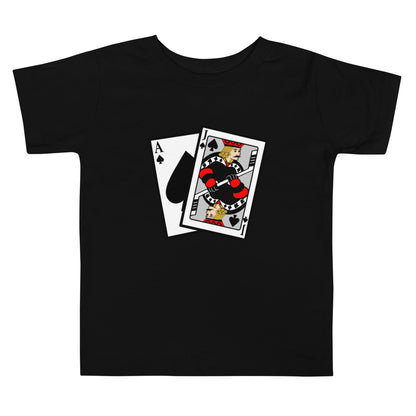 Performance | Toddler T-Shirt | Blackjack’s Roller Hockey | Royal Spade Crest Logo